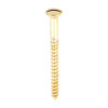Brass Timber Screw SLOT R CSK-8 x 2