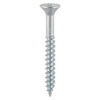 Twin Woodscrew PZ2 CSK - BZP-10 x 3