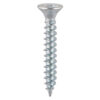 Twin Woodscrew PZ2 CSK - BZP-10 x 4
