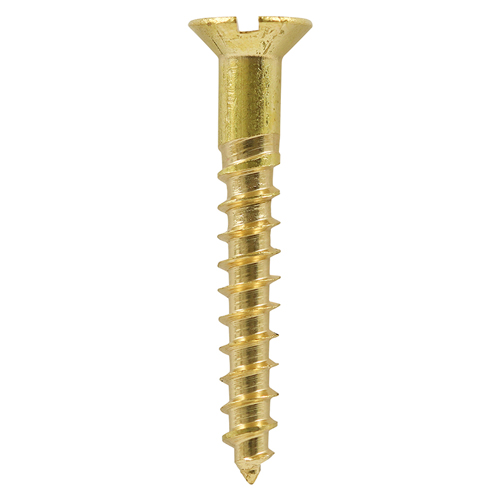 00634CBS_w1.jpg Brass Timber Screw SLOT CSK-6 x 3/4