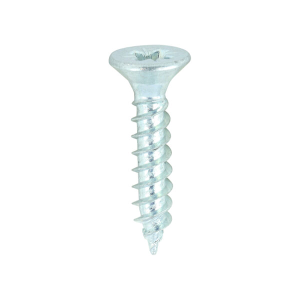 Twin Woodscrew PZ2 CSK Zinc-7 x 3/4