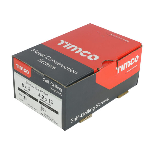 Pan Screw PH2 S/DRILL No3 Zinc-8 x 1/2