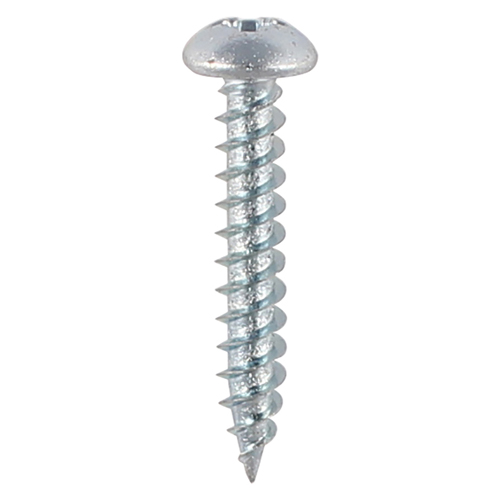 Twin Woodscrew PZ2 RND Zinc-8 x 3/4