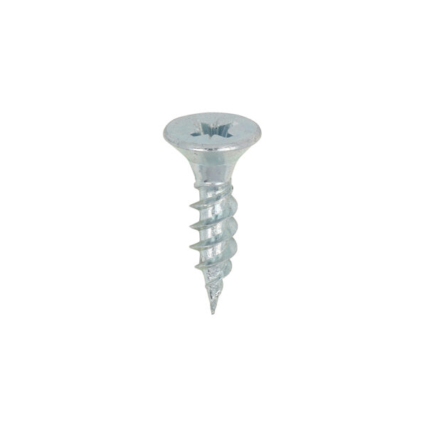 Twin Woodscrew PZ2 CSK Zinc-10 x 3/4