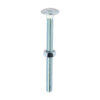 Carriage Bolt & Hex Nut - BZP-M6 x 75