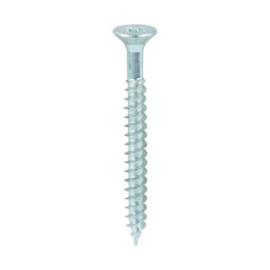 Twin Woodscrew PZ2 CSK Zinc-7 x 1 1/2