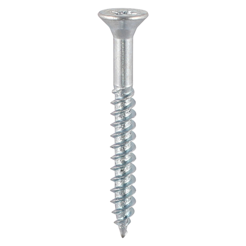 Twin Woodscrew PZ2 CSK - BZP-8 x 1 1/4