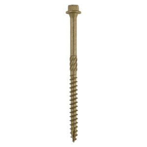 Hex Head Timber Screw - Green-6.7 x 100