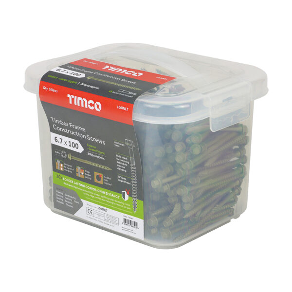 100INLT_w1.jpg Timber Frame Screw HEX Green-6.7 x 100