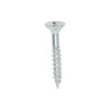 Twin Woodscrew PZ2 CSK Zinc-10 x 1 1/4