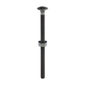 Carriage Bolt,Nut & Washer-GRN-M10 x 160