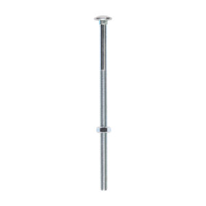 Carriage Bolt & Hex Nut - BZP-M10 x 220