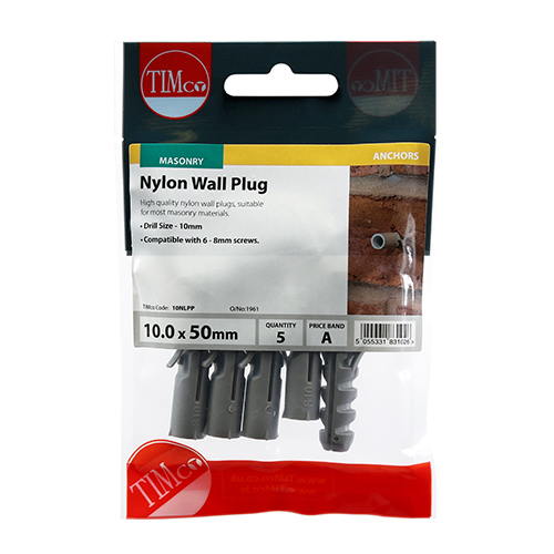 Nylon Plug-10.0 x 50