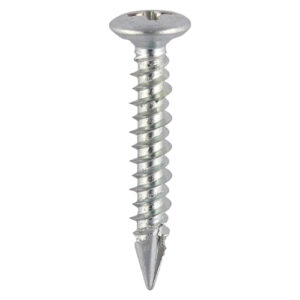 PVC Friction Stay Screw - BZP-4.3 x 25