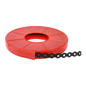 Coloured Fixing Band - Black-12mm x 10m