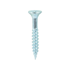 Twin Woodscrew PZ3 CSK Zinc-12 x 1 1/2