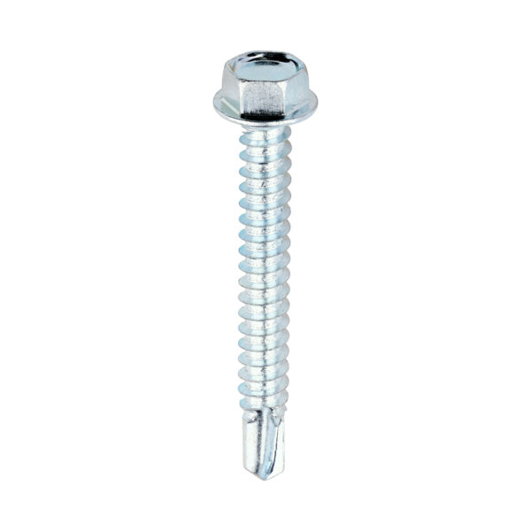 Hex Screw S/DRILL No3 Zinc-12 x 1 3/4