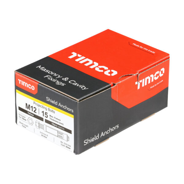 Shield Anchor Proj. Bolt - ZYP-M12:15P (M12 x 105)