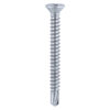 S/Drill PVC Screw RIB CSK -BZP-3.9 x 19