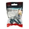Carriage Bolt & Hex Nut - BZP-M12 x 50