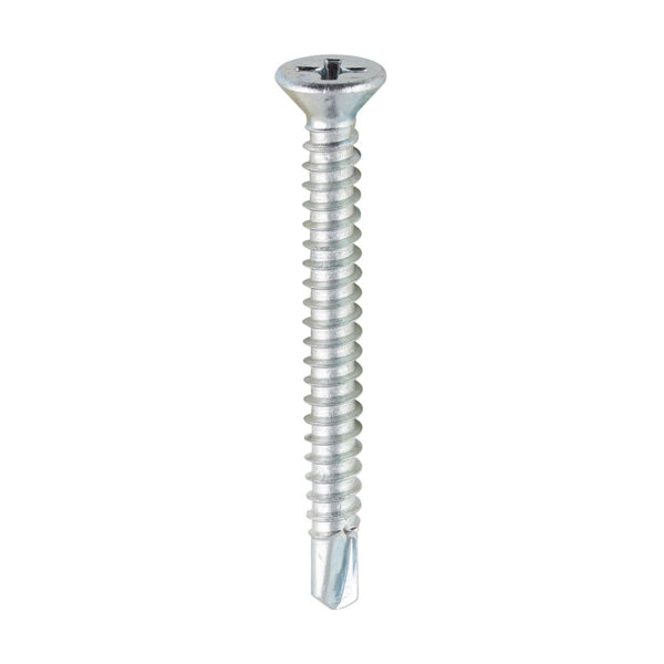 125Z_w1.jpg S/Drill PVC Screw CSK - BZP-3.9 x 38