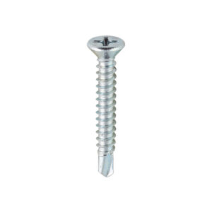 S/Drill PVC Screw CSK - BZP-3.9 x 29