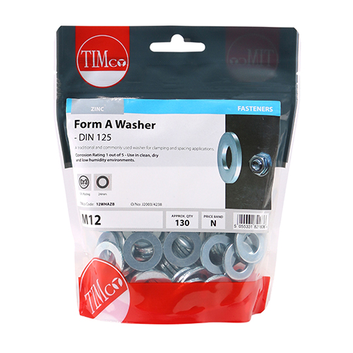 12WHAZB_w2.jpg Form A Washer DIN 125A - BZP-M12
