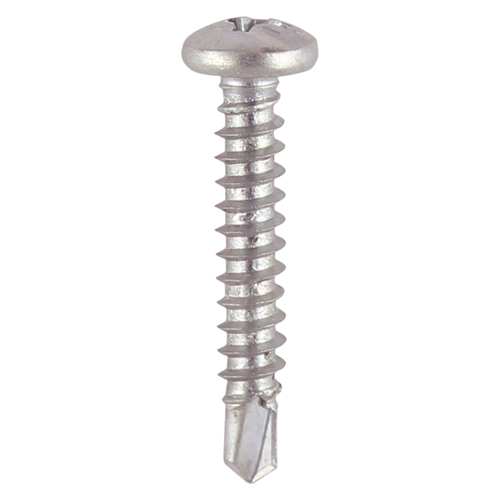 Pan Head S/Drill Screw - S/S-4.2 x 25