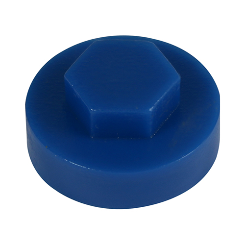 Hex Cover Cap - Gentian Blue-16mm