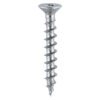 PVC Window Screw RIB CSK -BZP-4.3 x 30