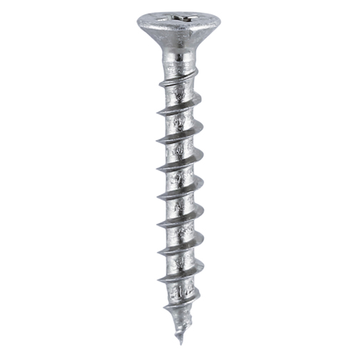 PVC Window Screw RIB CSK -BZP-4.8 x 38