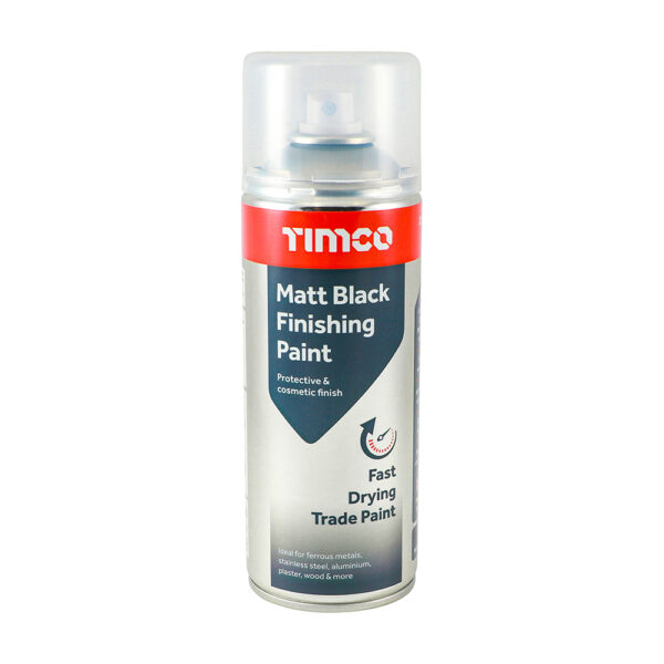 Finishing Paint Matt Black-380ml