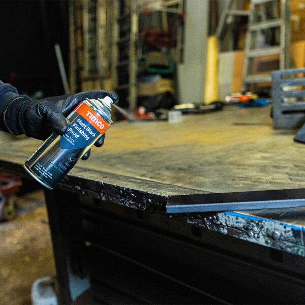 Finishing Paint Matt Black-380ml