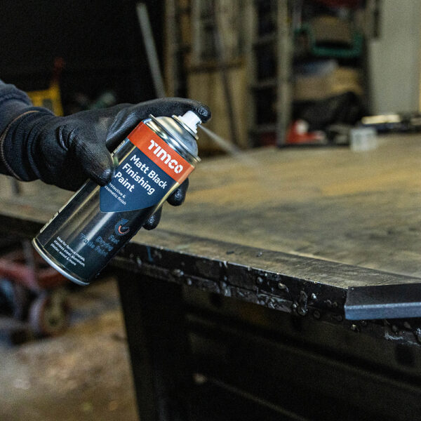 Finishing Paint Matt Black-380ml