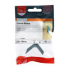 Corner Brace - BZP-25 x 25 x 16