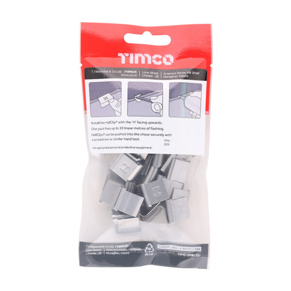 269855_w3.jpg HallClip Lead Flashing Clips-6 - 18mm
