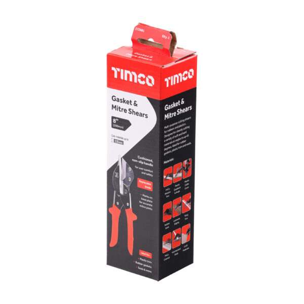 Gasket & Mitre Shears-8"
