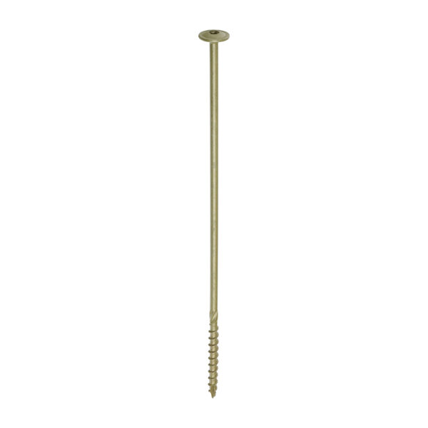 Wafer Head Timber Screw- Green-8.0 x 300
