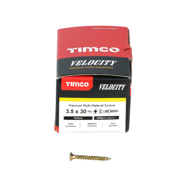 35030VY_w3.jpg Velocity Screw PZ2 CSK ZYP-3.5 x 30