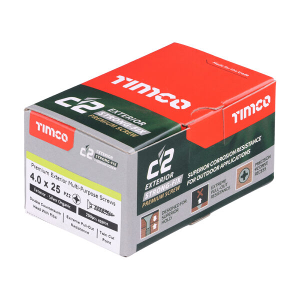 C2 Exterior Strong-Fix PZ CSK-4.0 x 25
