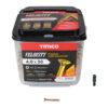 Velocity Screw PZ2 CSK ZYP-4.0 x 30