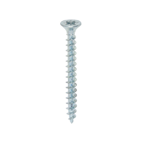 Solo Woodscrew PZ2 CSK Zinc-4.0 x 40