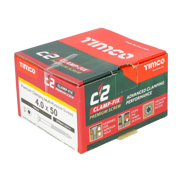 C2 Clamp-Fix TX CSK ZYP-4.0 x 50