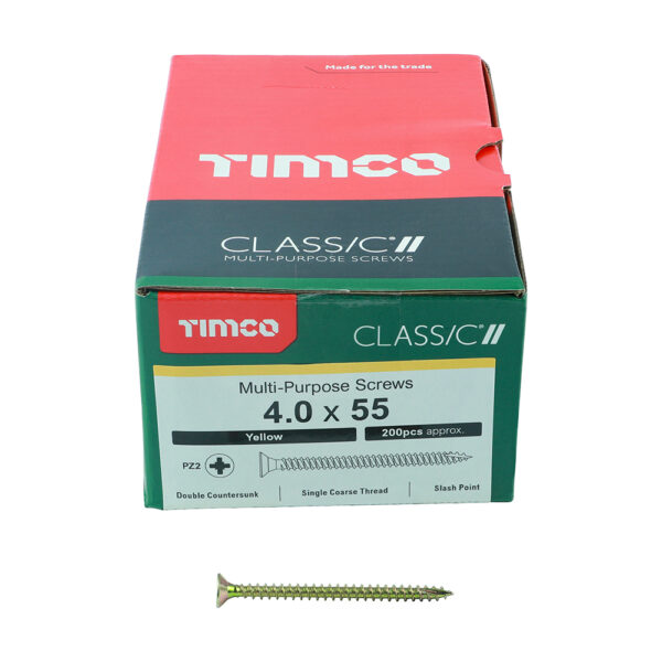 40055CLAF_w3.jpg Classic Screw PZ2 CSK ZYP-4.0 x 55