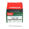 Classic Screw PZ2 CSK A2 SS-4.0 x 70