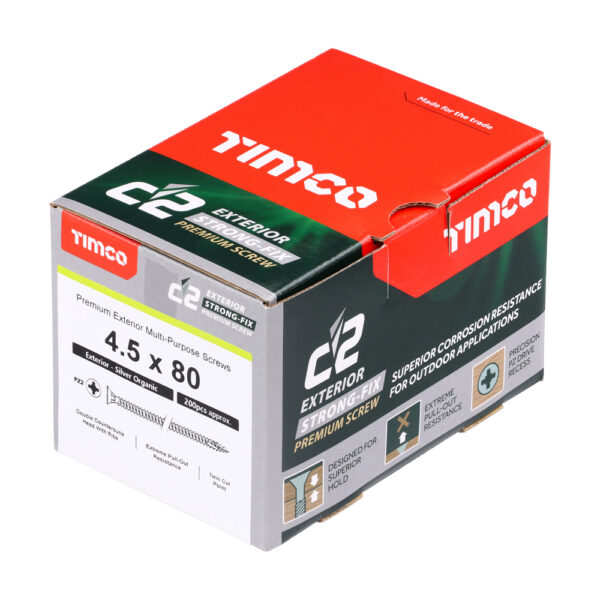 C2 Exterior Strong-Fix PZ CSK-4.5 x 80