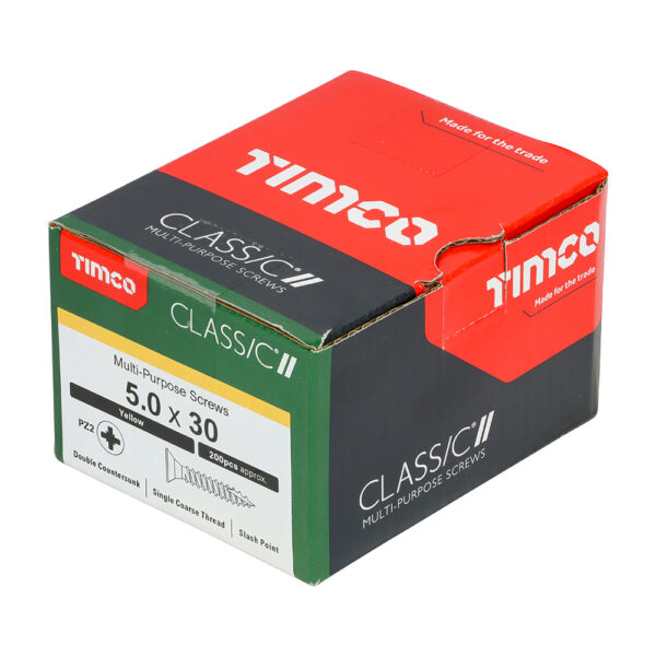 Classic Screw PZ2 CSK ZYP-5.0 x 30