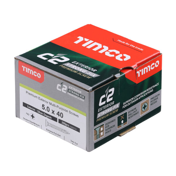 C2 Exterior Strong-Fix PZ CSK-5.0 x 40