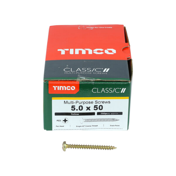 Classic Screw PZ2 PAN ZYP-5.0 x 50
