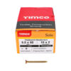Solo Woodscrew PZ2 CSK ZYP-5.0 x 50